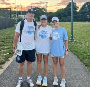 Family in Ambition Lacrosse shirts.